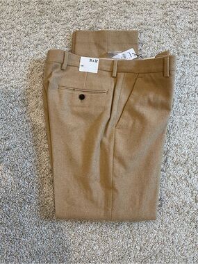 Express Men's Cargo Pants in Camel Brown